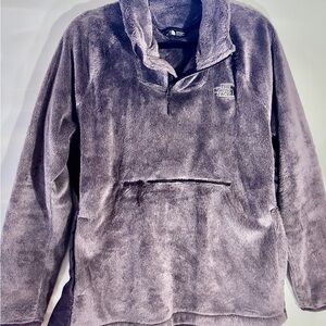 The North Face Men's Purple Zip-Up Sweater